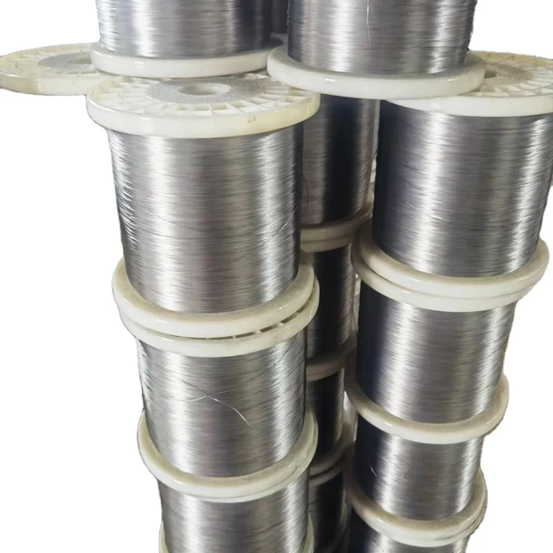 High Purity Titanium Nitinol Wire Low Temperature Super Elastic Nickel Alloy 0.3mm 0.5mm 0.7mm Diameter for Cutting Bending