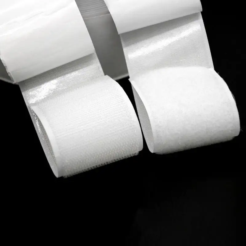 Fastener hooks and loop tie Tape Velcroes Elastic straps with custom cable buckles for binding adjustable and reusable Velcroes