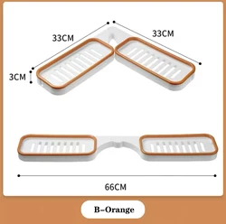 Bathroom Washroom No Punching Sink Corner Shower Shampoo Multifunctioal Storage Racks Shelf With Suction Cup Accessories