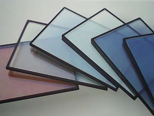 Customization energy conservation 4mm PVC low e glass windows insulated glass Heat Reflective Coated Insulating Glass