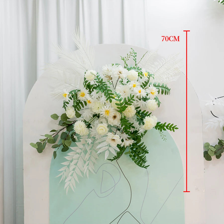 Hot Selling Decorative Crafts Silk Flowers Arrangements Plant Yeah Plants Table Pink Artificial Flower Head