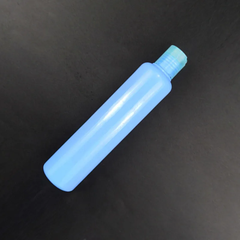 250Ml 8Oz Cylindrical Shape Pet Plastic Spray Bottle Empty For Body Wash Shower Gel Shampoo Personal Care Packaging Pack