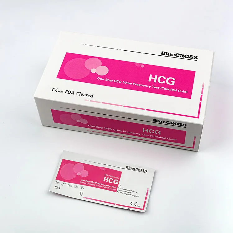 High Accuracy Easy Home Use Rapid Pregnancy HCG Test Strips