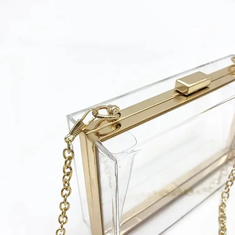 2019 hot sale clear acrylic wedding evening clutch women clutch bag