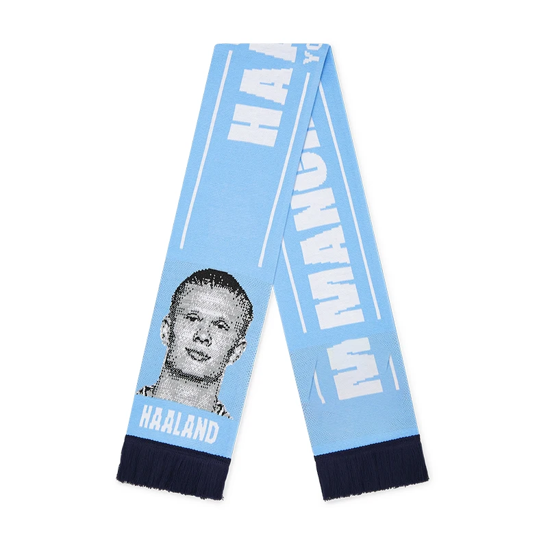 Wholesale 2024 Paris Soccer Fan Scarf Silk Acrylic Knitted Jacquard Woven Football Fans Scarf National Flag Tassel Scarves