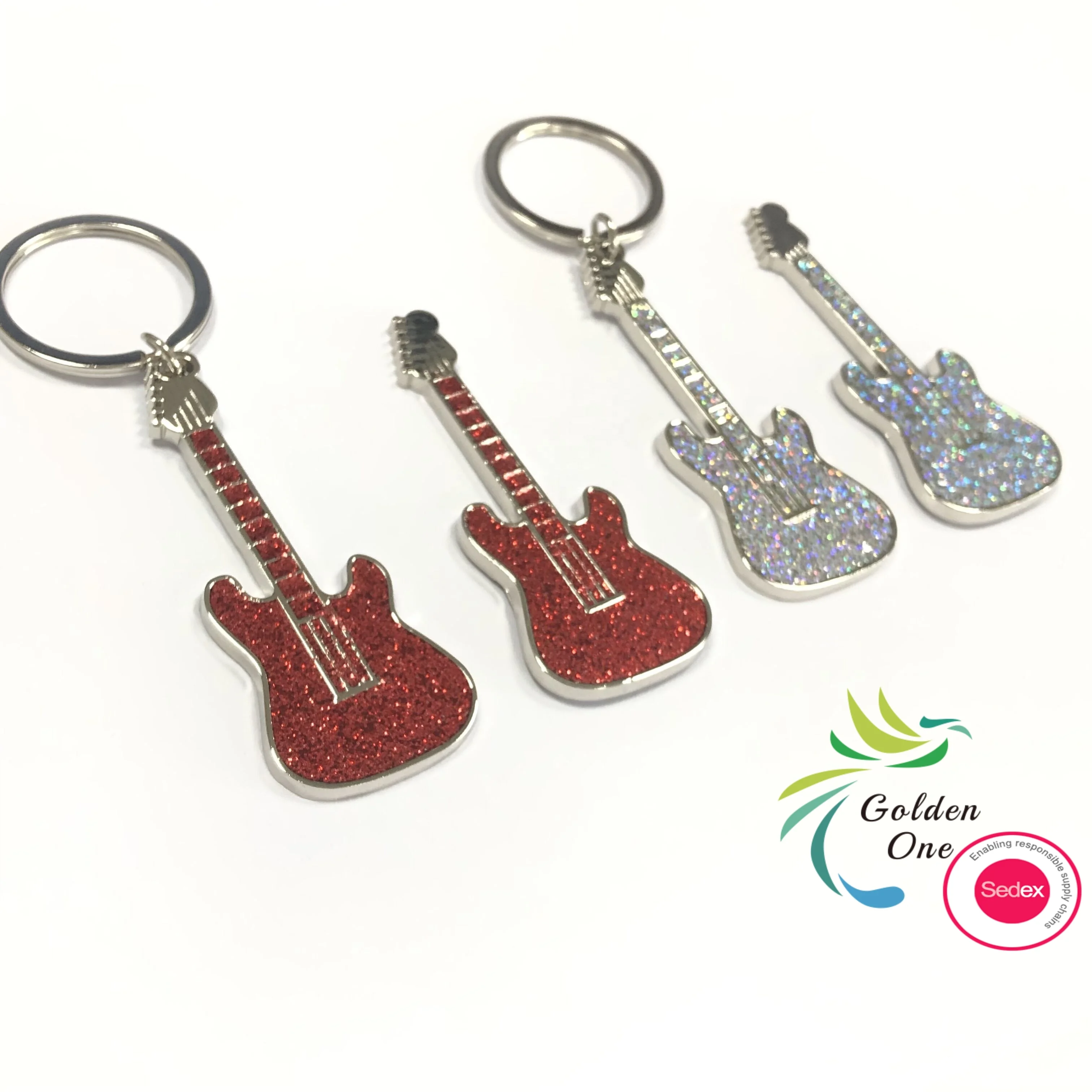 Hot Sale Shiny Silver Plated 3D Cross Zinc Alloy Key Ring Crystal Metal  Pink Color Custom Keychain With Diamonds