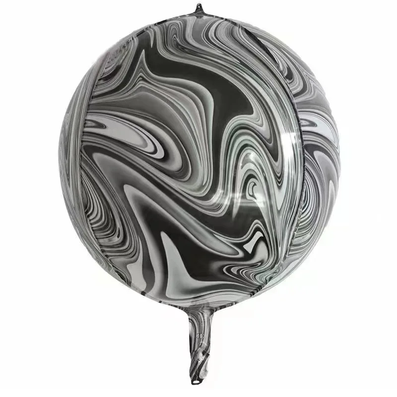 22inch 4D agate balloon leopard tiger print snake print agate print birthday party decoration aluminum foil balloons