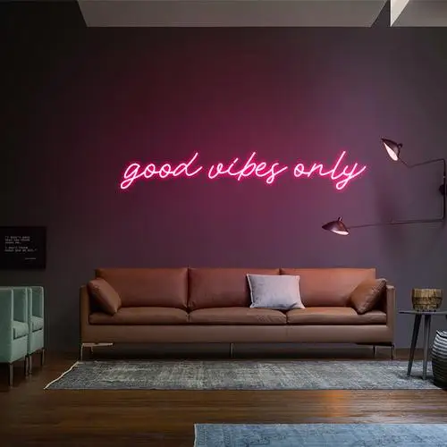 Good Vibes Only Neon Sign Drop Shipping Custom Neon Sign