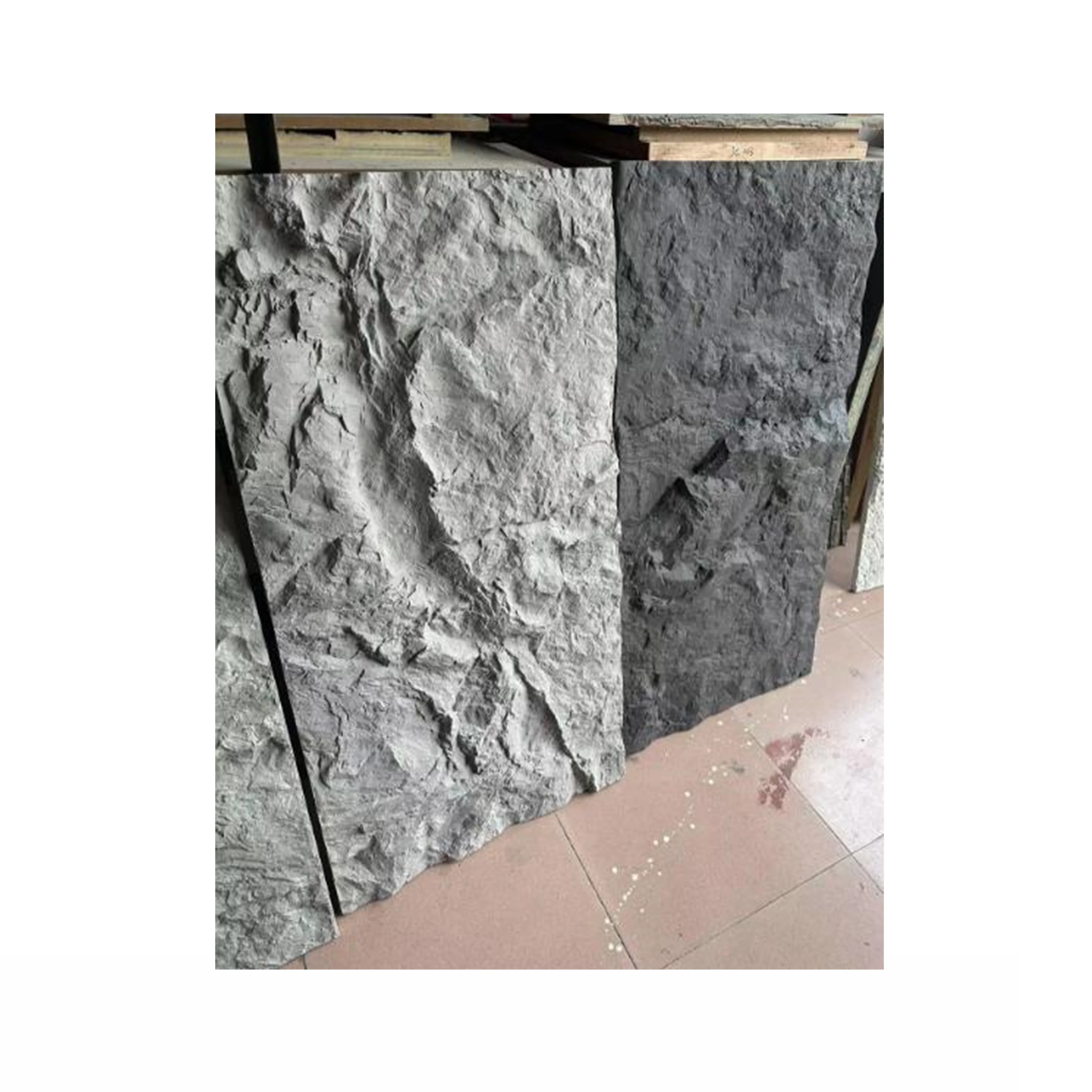 Outdoor Artificial Slate Cladding Cultural Decorative Stones Veneer Faux Stone Wall Panels
