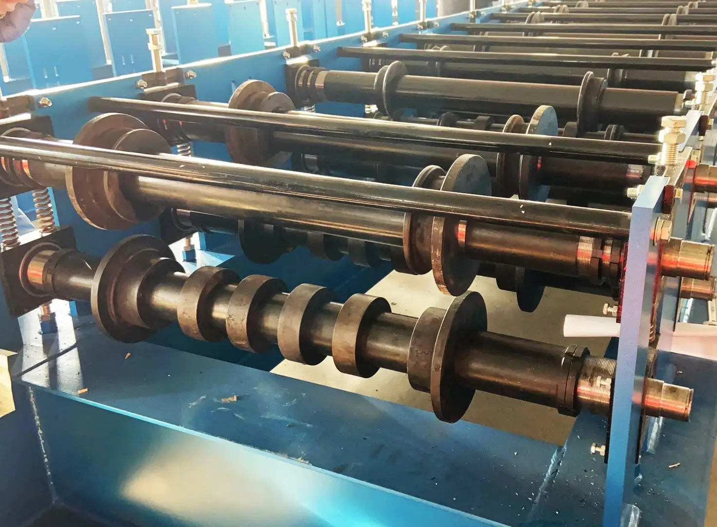 Three Layers Roof Sheets Roll Forming Machine