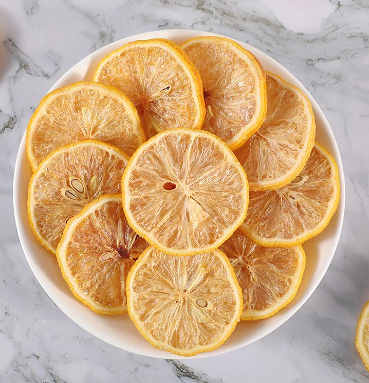 Лидер продаж замороженные фрукты оптовая продажа высококачественные ломтики лимона лиофилизированный мед