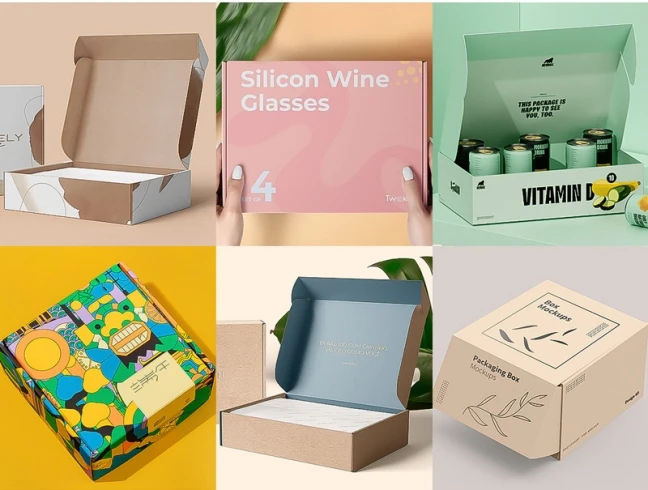 Wholesale Multiple Sizes Clothing Box Express Transportation Pink Mailer Box