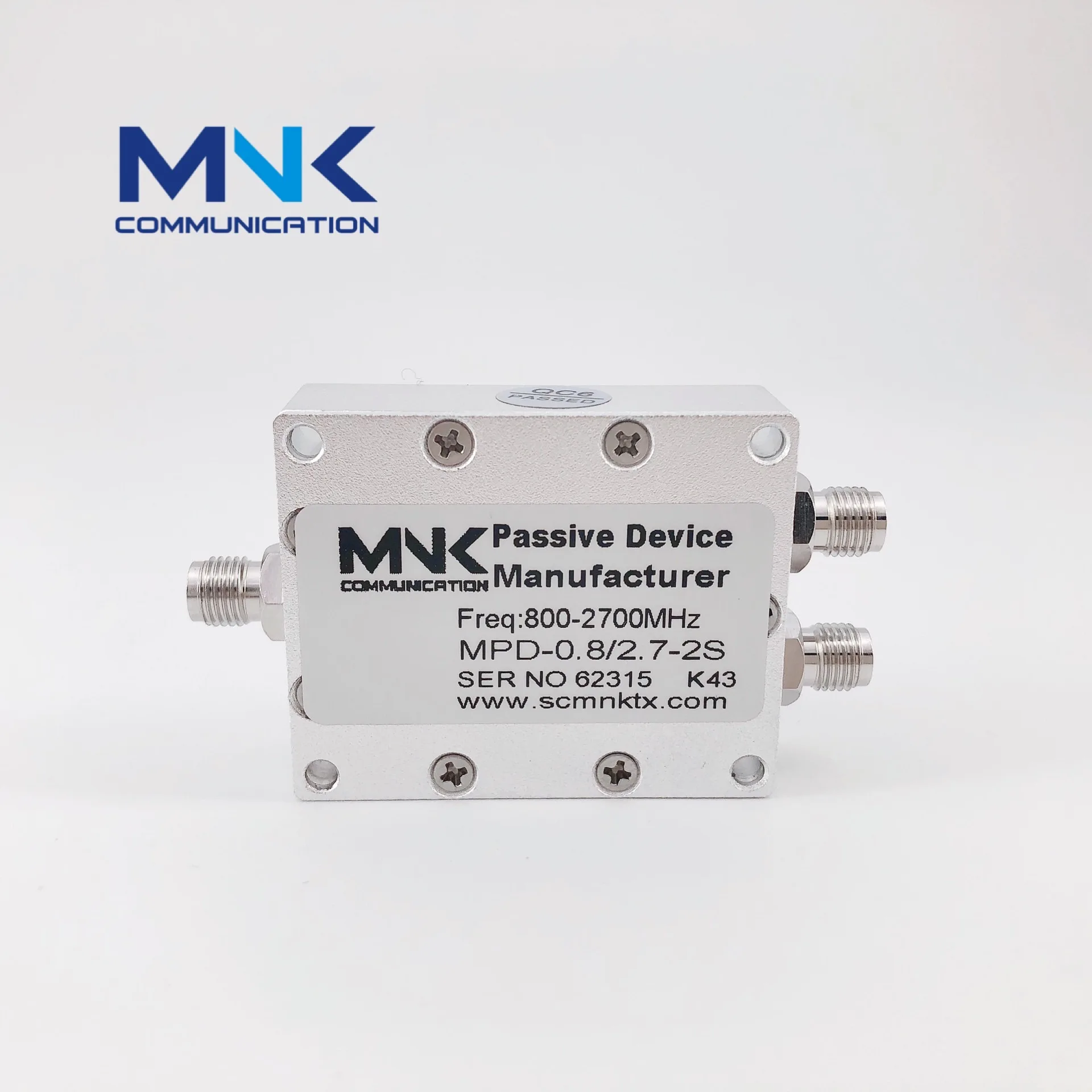 SMA-800-2700 МГц GPS 2 Way делитель мощности двух комбайнер