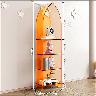 Custom Book Shelf Modern Home Furniture Kid Bedroom Living Room Office Sets Children Bookcase Acrylic Bookshelf