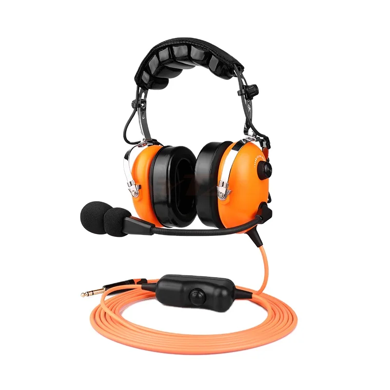 Airport ground crew communication headset Professional Over-head Noise Cancelling Headset
