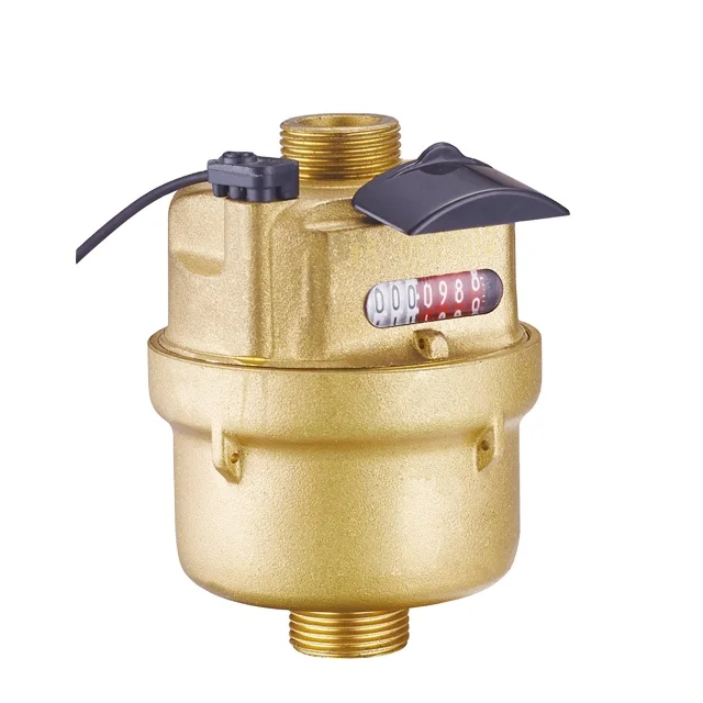 Remote Transmission Pulse Output Rotary Piston Water Meter