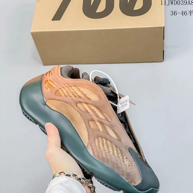 Original Luxury OG TOP Quality Yeezy 700 V1 V2 V3 alvah Putian Sneakers Manufacturer Gents USA Wholesale Casual Yeezy Shoes