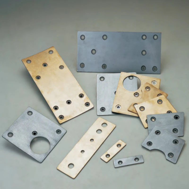 Non-standard customization Wear-resistant brass bearing graphite plugged steel backed bushing cast bronze