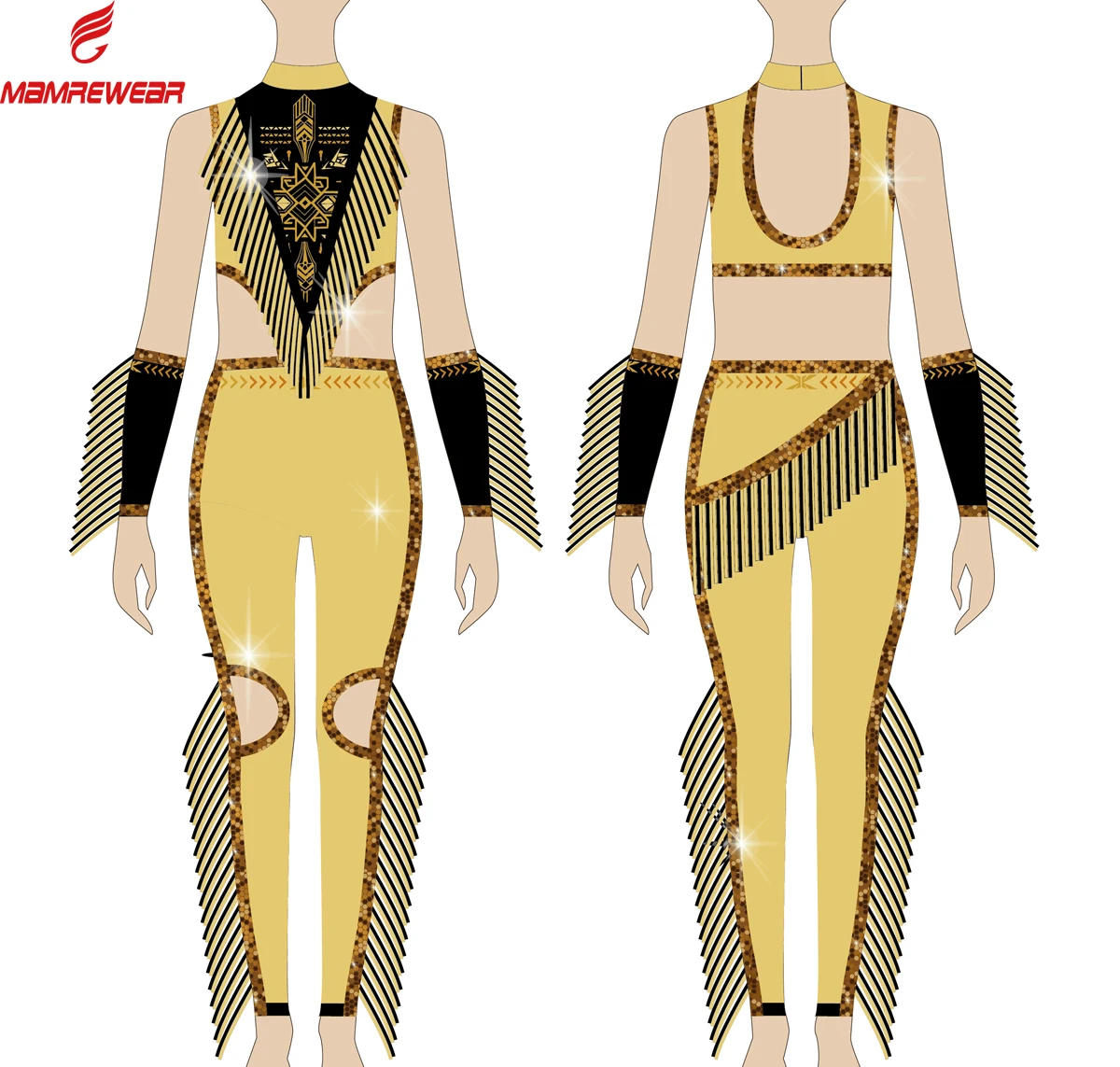 Custom Girl OEM Competition Training Team Performance Wear Cheerleading Dancewear Majorette Uniform Dance