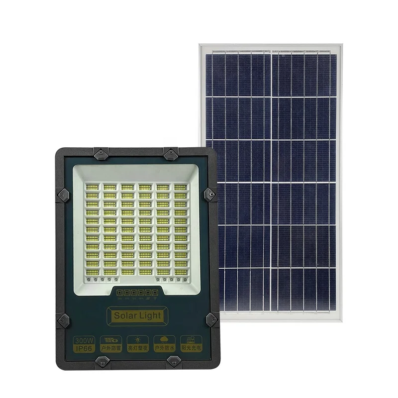 
Hot Sale Waterproof Garden Reflector 30w 50w 100W 200W 300W Solar Power LED Flood Light Outdoor 
