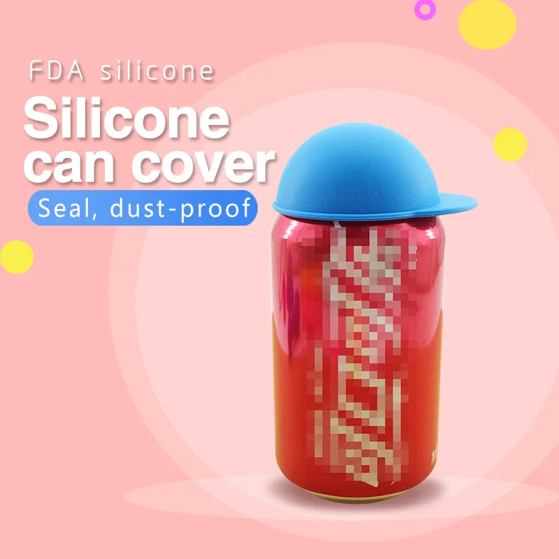 Soda  Beer Can Covers Cover Leakproof Lids Press Type Splash Lids For Carbonated Water Soft Drink