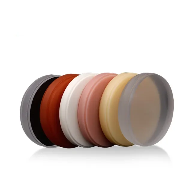 TAIKANG 98 мм * 10-25 мм стоматологические A1 A2 A3 прозрачные PMMA фрезерные блоки