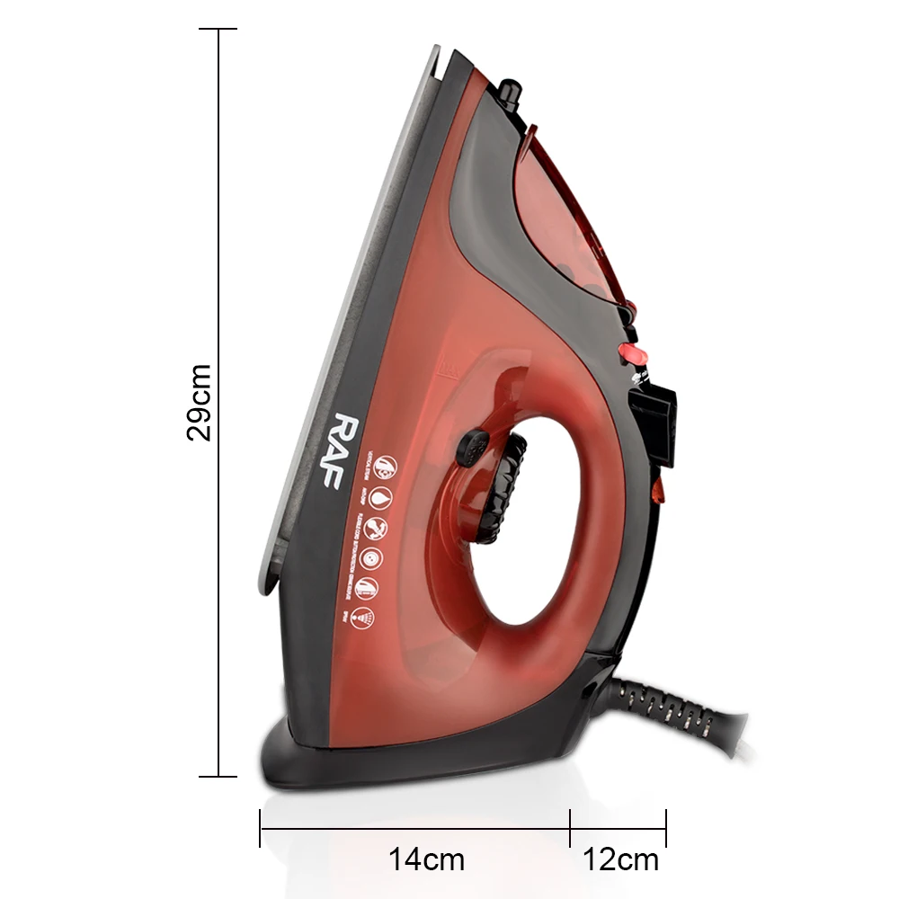 Nonstick Soleplate Iron For Clothes High Quality CE cert Mini Portable Handheld Steam Iron Control