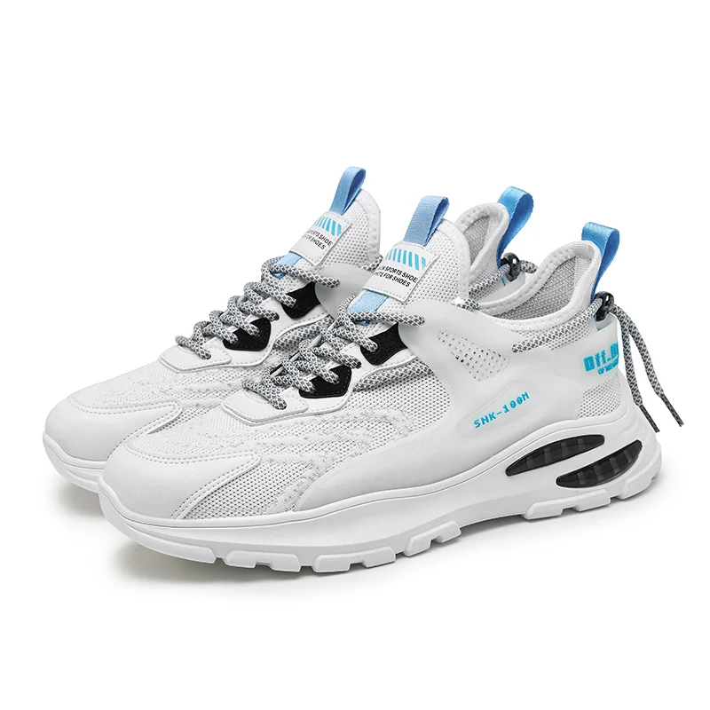 Factory Wholesale Outdoor Fly Knit Super Light Slip Indestructible Colorful Air Shoes Sneaker