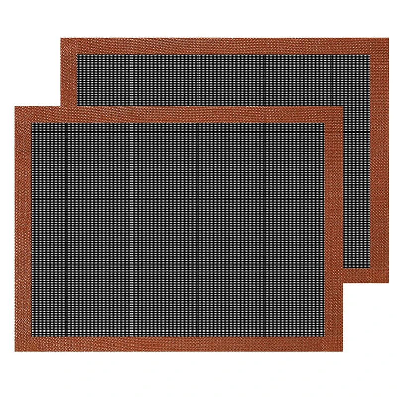 Professional custom Silicone Bread Baking Mat Non Stick Oven Liner Food Safe Baking Sheets  Perforated Steaming Mesh for Macaron