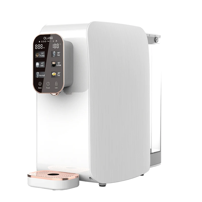 Instant hot drinking water dispenser ro water purifier hot and cold water purifier for home office hotel