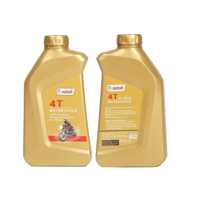 The manufacturer supplies its own brand Super Racing 4t Motorcycle Engine Oil 1L