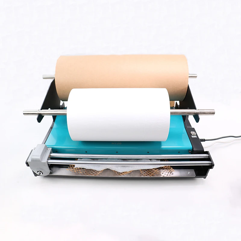 Automatic Honeycomb Paper Wrap Dispenser  Electric Automatic Honeycomb Paper Wrap Cushioning Machine