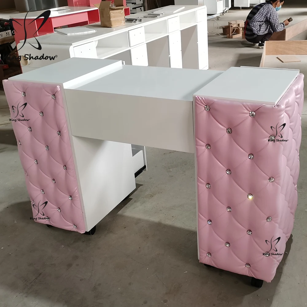 Cheap simple custom made nail tables manicure tables for sale