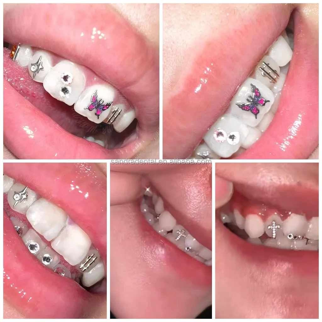 Most Popular Dental teeth crystal ornament tooth gems tooth and silver tooth gem than another  gems beautiful