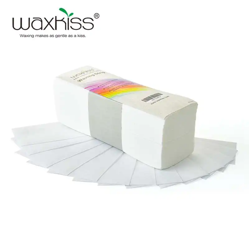 Waxkiss Depilatory wax strip Nonwoven  Paper Disposable Wax Strip Hair Removal Depilatory Paper waxking products