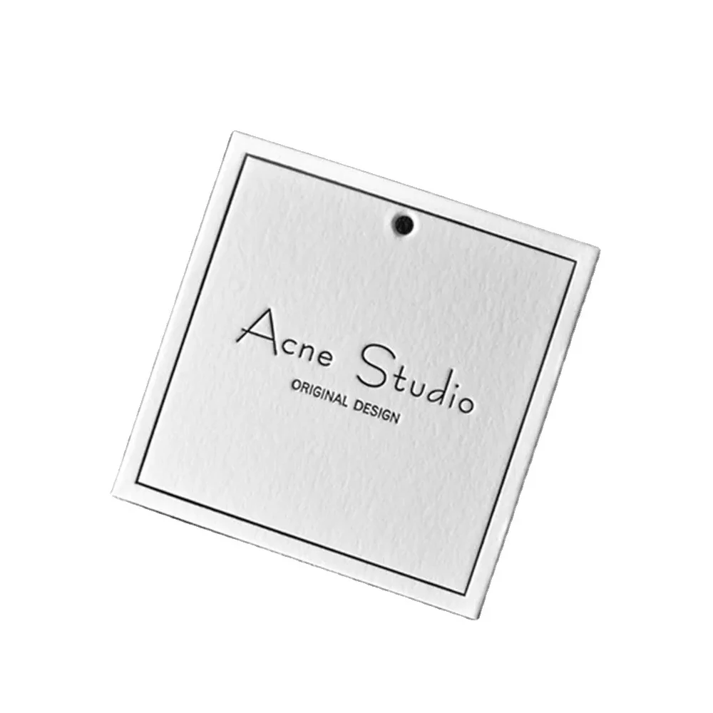 Black Design Print Envelope Hang Spare Button Paper Tag Kraft Paper Waterproof Customized Packaging Vinyl Custom Stickers