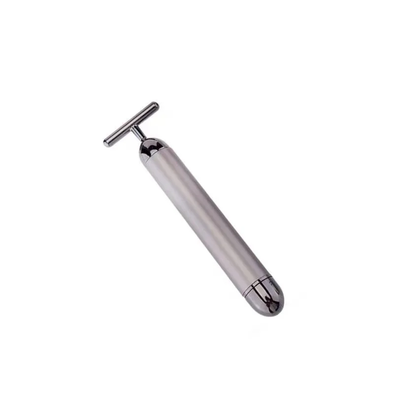 24k Gold Face Lift Bar Roller Vibration slimming Massager Facial stick Facial Beauty skin Care T shaped Vibrating