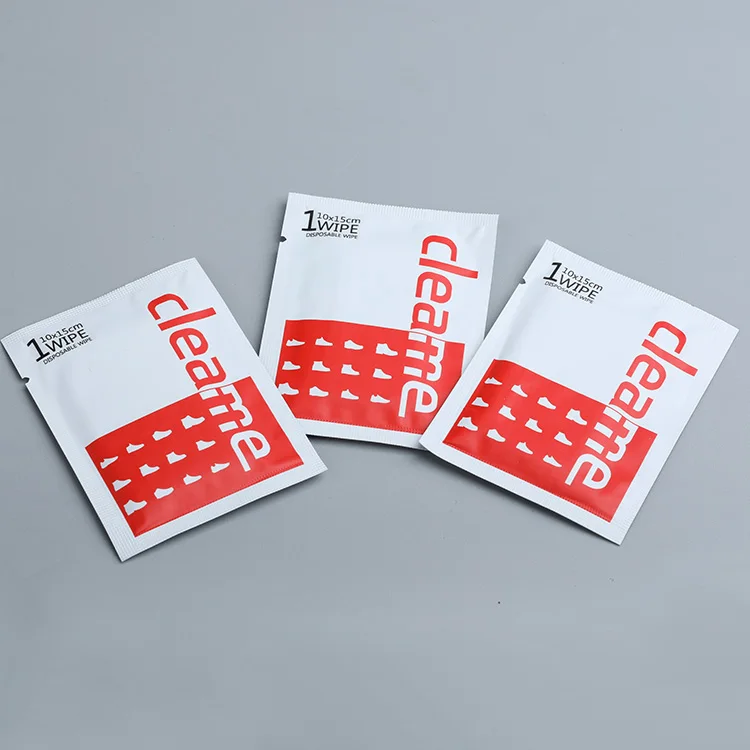 individual packed Casual shoe cleaning wet wipe wet tissue