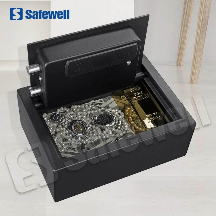 Новое поступление цифровой замок Safewell с отпечатком пальца для безопасности напольный скрытый металлический Сейф ванной