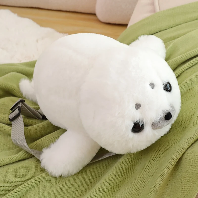 Hot sale Unisex Sea Animal Seal Plush Toys Soft Kid Cushion Backrest PP Cotton Huggable Squishy Sea Lion Pillow