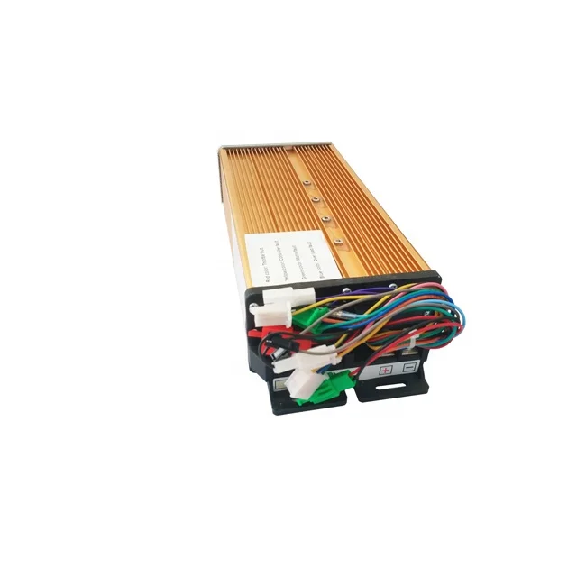 Electric vehicle 1500w dc motor controller 24 Tube FOC sine wave bldc motor controller