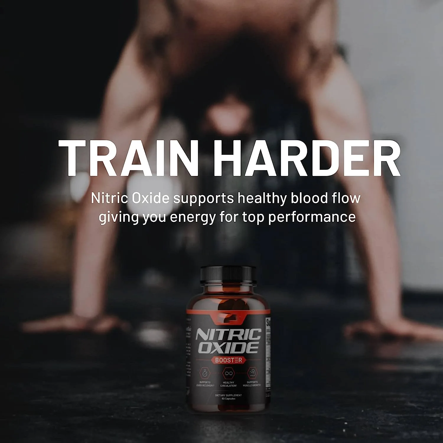 OEM Nitric Oxide Supplement Men Power Booster Nitric Oxide Capsules