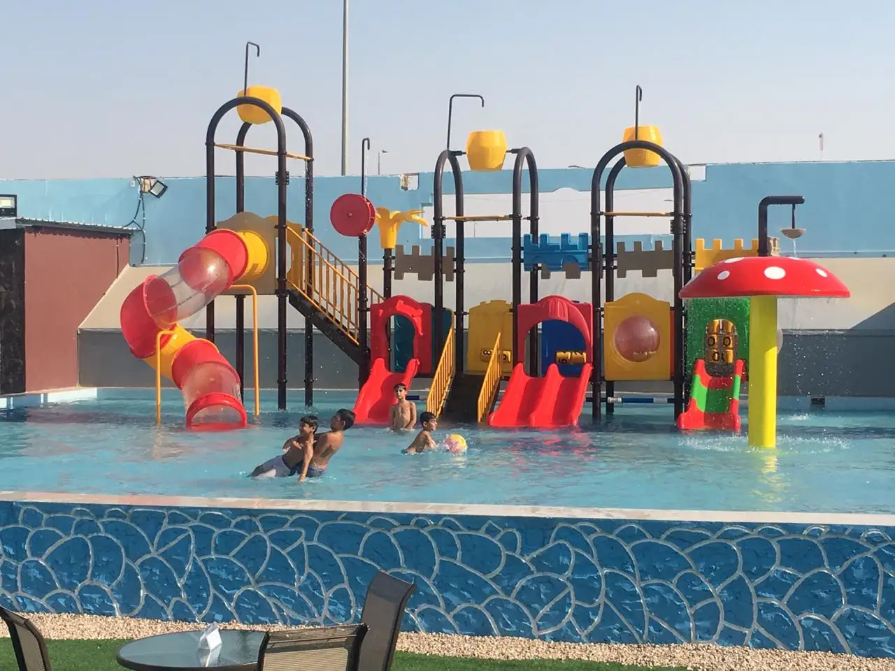 Cheap Customized pool water play equipment water park slides for sale