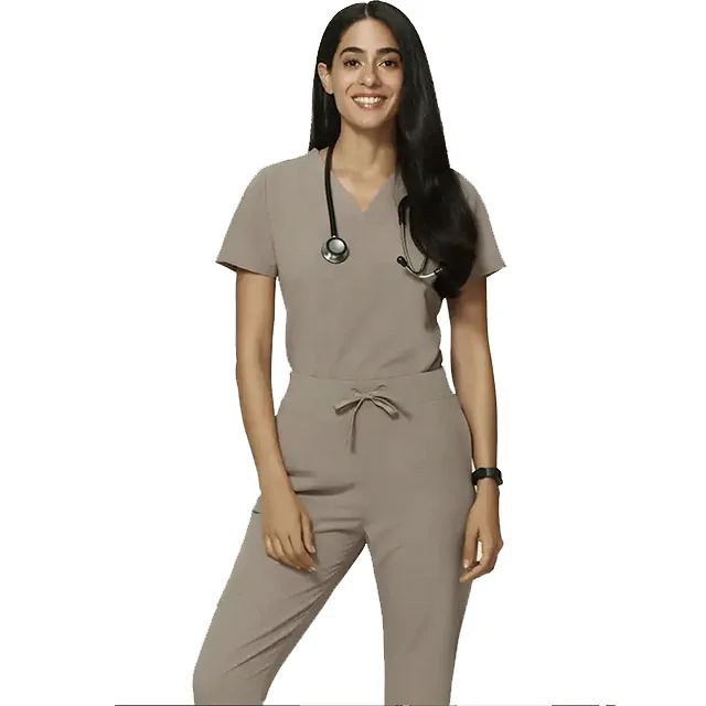 Прямая поставка с фабрики, модная медицинская форма, скрабы, наборы, униформа для дантиста, спандекс, костюм для бега, костюм для больницы Uni