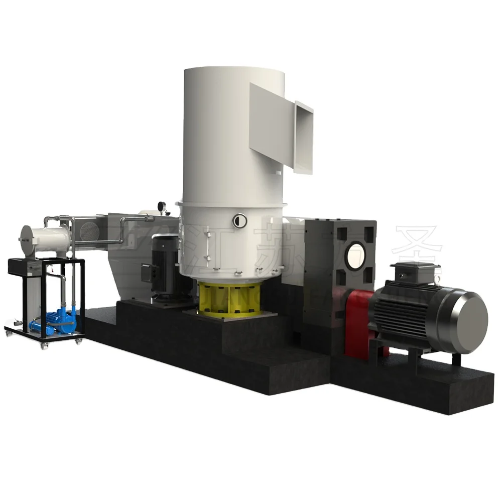 Пэт хлопья пластик рециркуляция гранулирования экструдер гранулятор машина