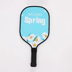 2023 New USAPA Approved Graphite Face Honeycomb Polymer Core OEM Lightweight carbon fiber pickleball paddle set