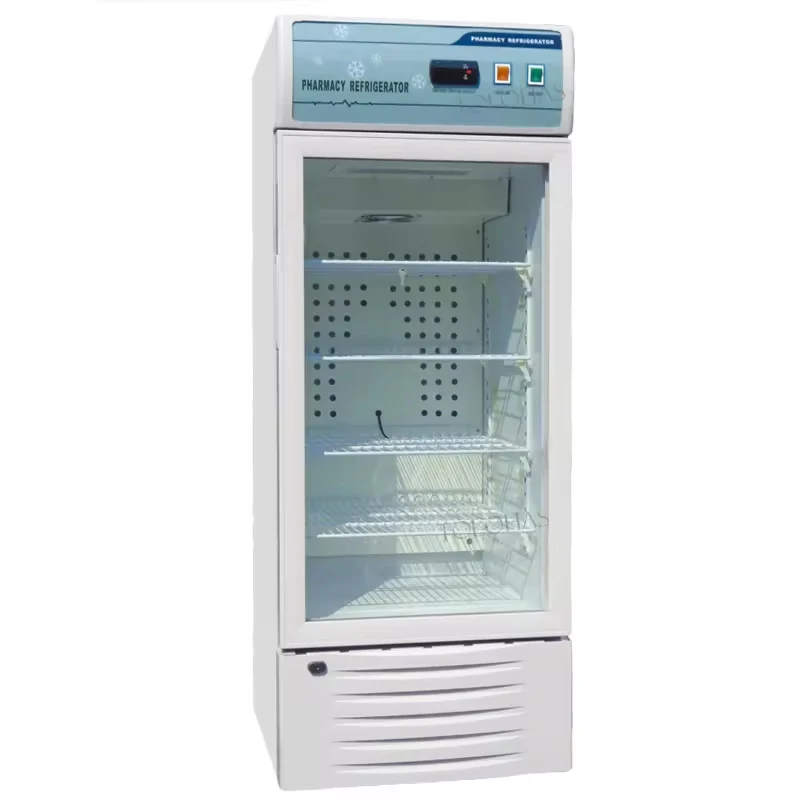 Single-Temperature Portable Vertical Beverage Cooler Display Cabinet with Glass Door New Refrigeration Equipment