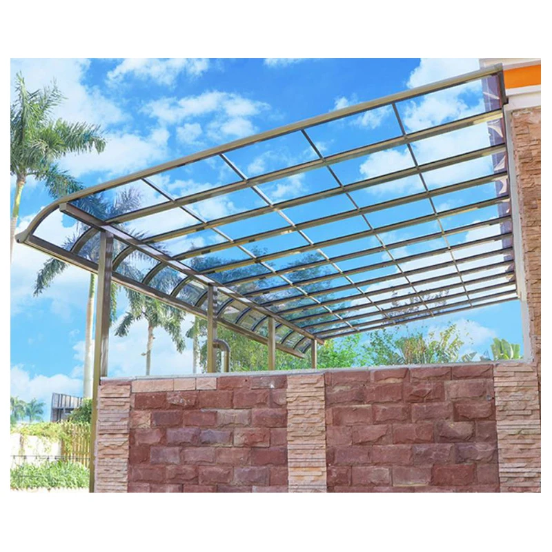 Best price superior quality PC window door canopy DIY plastic door canopy awning, Polycarbonate awning window shade