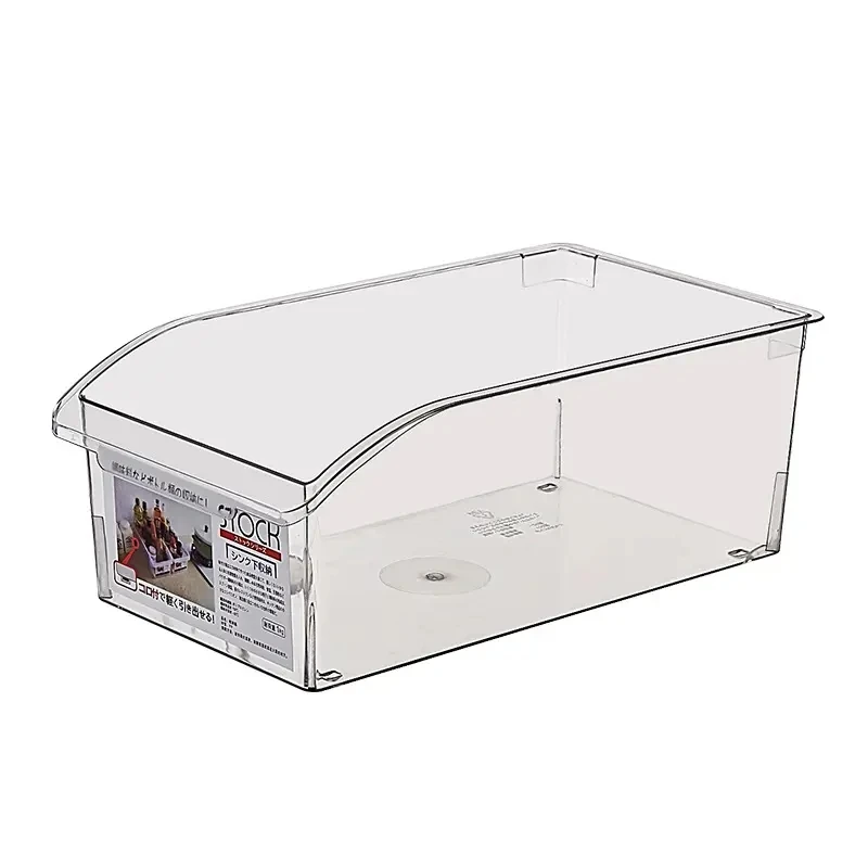 Japan Korean Fashion Refrigerator Organizer Kitchen Transparent Plastic Storage Container Box for Egg Fruit Vegetables Milk