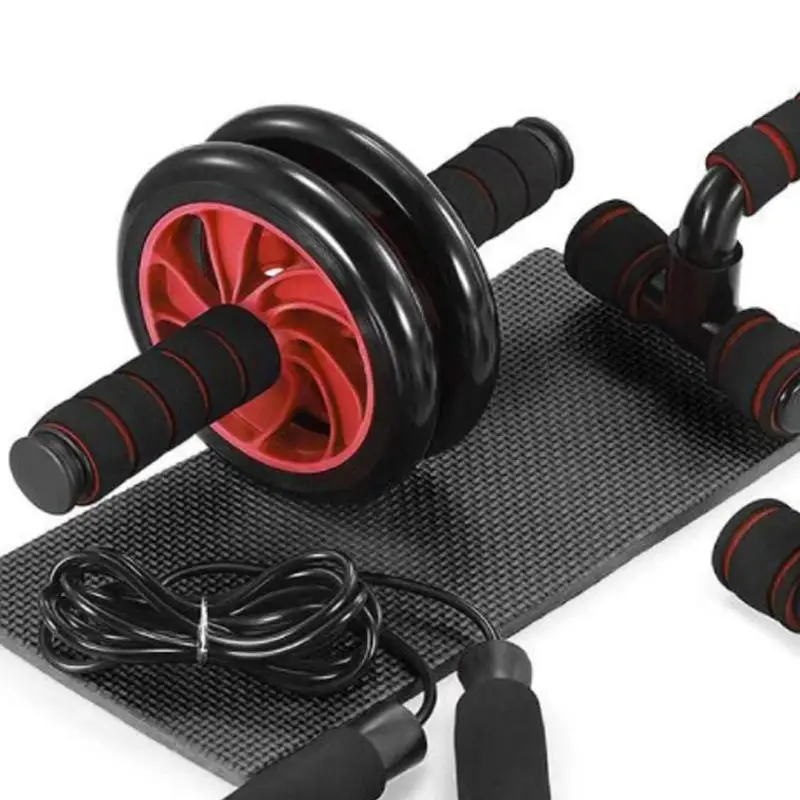 Wholesale 2 Wheel Exercise Abdominal Ab Wheel Roller Fitness Strength Training Roller